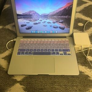 Apple MacBook Air with Colorful Keyboard Cover